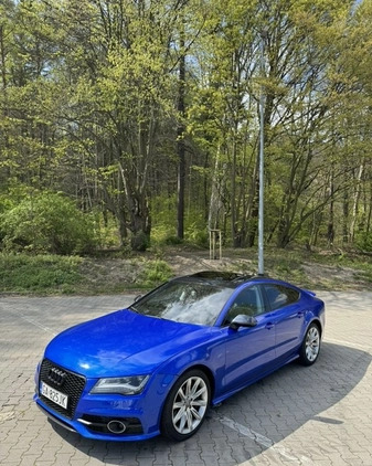 Audi A7 cena 80000 przebieg: 135000, rok produkcji 2012 z Gdynia małe 106